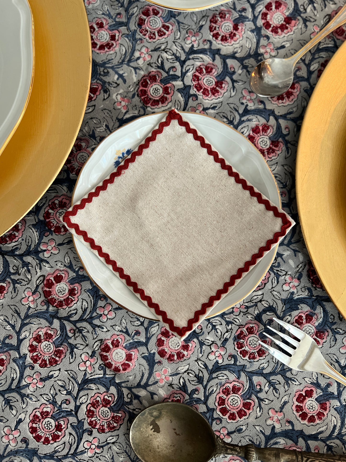 COTTON BREAD PLATE Bread Mats