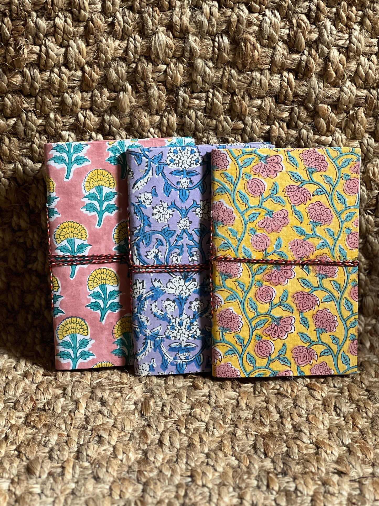 LILAC BLOCK PRINT NOTEBOOK