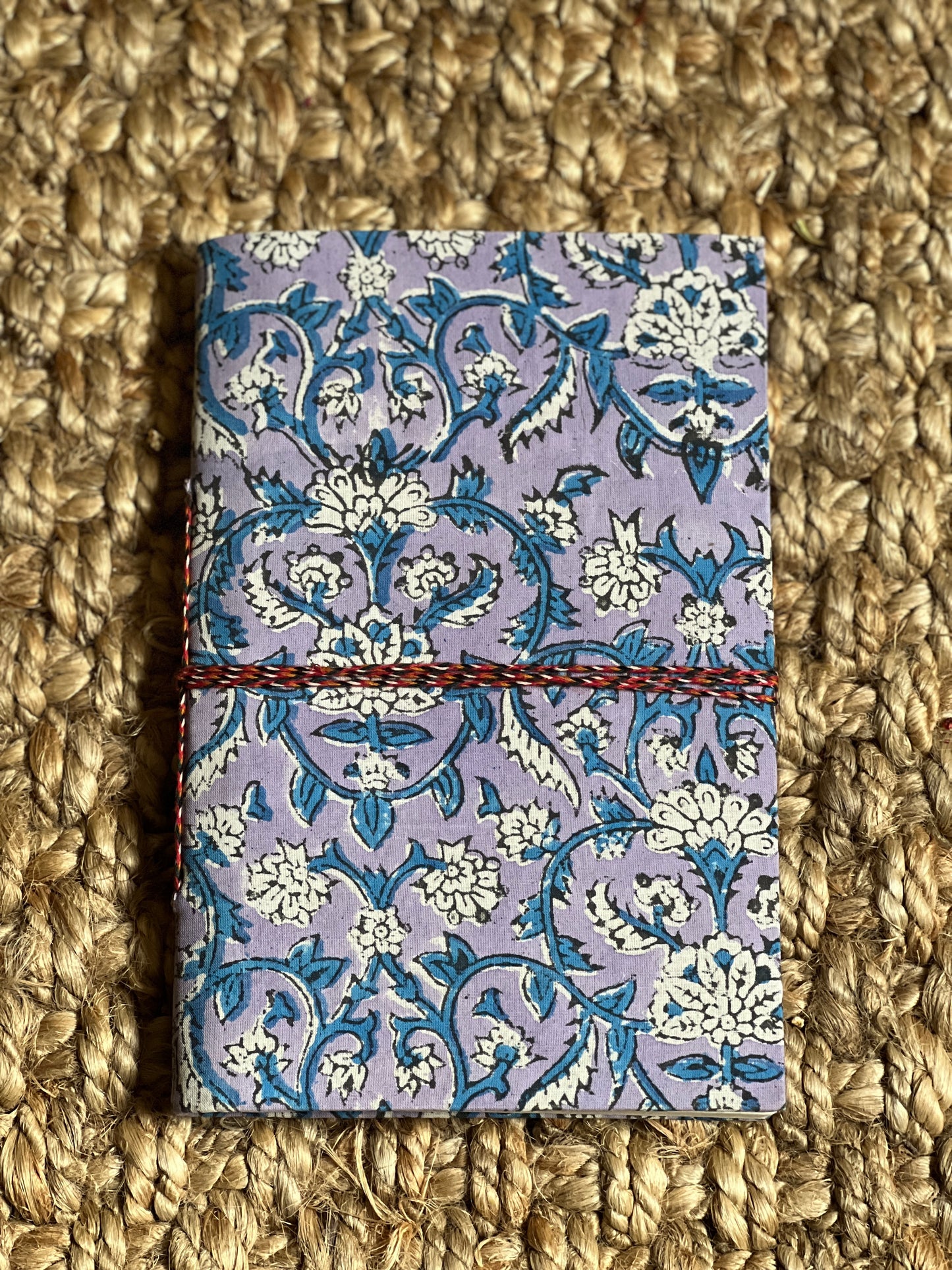 LILAC BLOCK PRINT NOTEBOOK