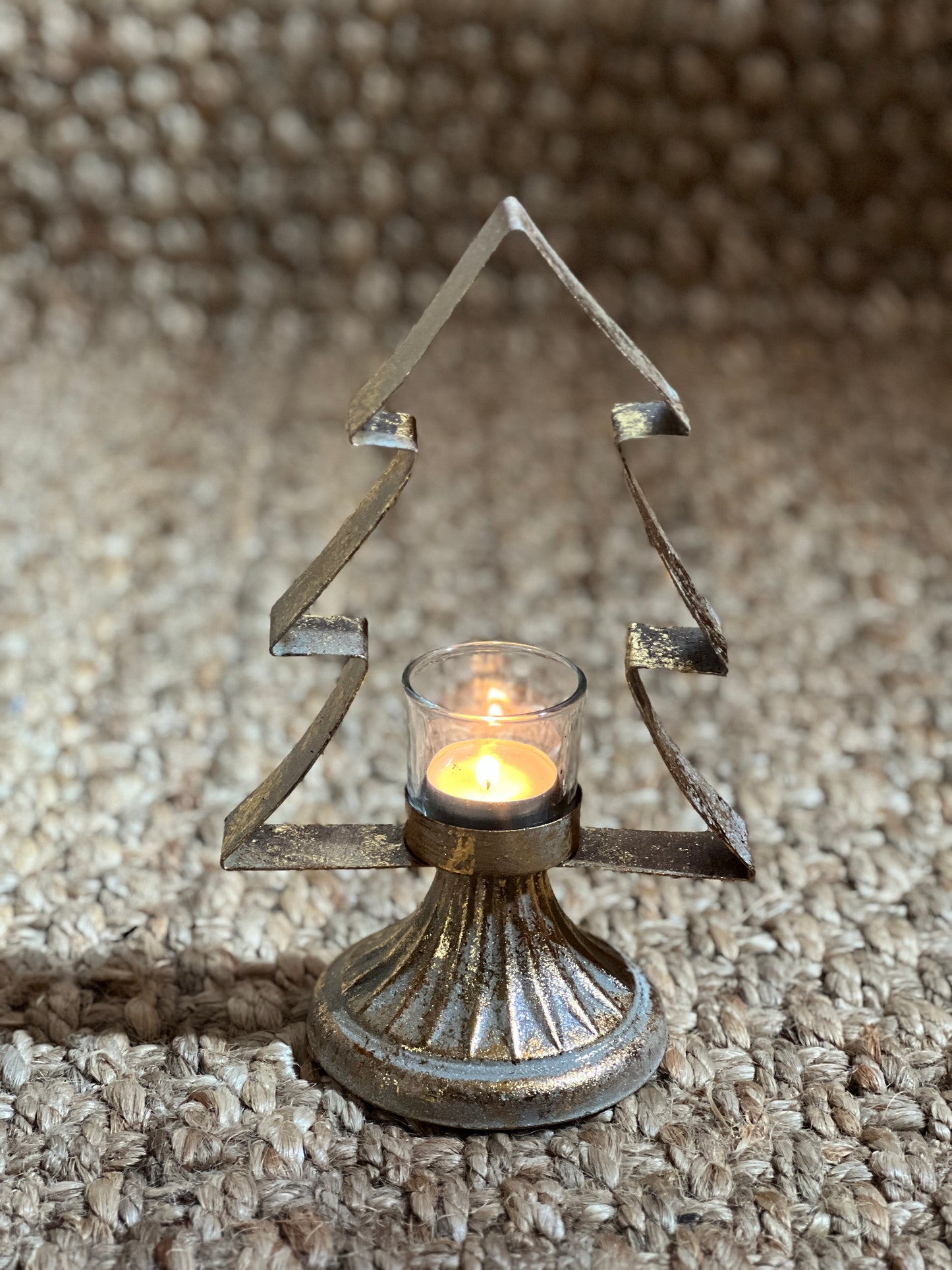 GOLDEN TREE CANDELABRA