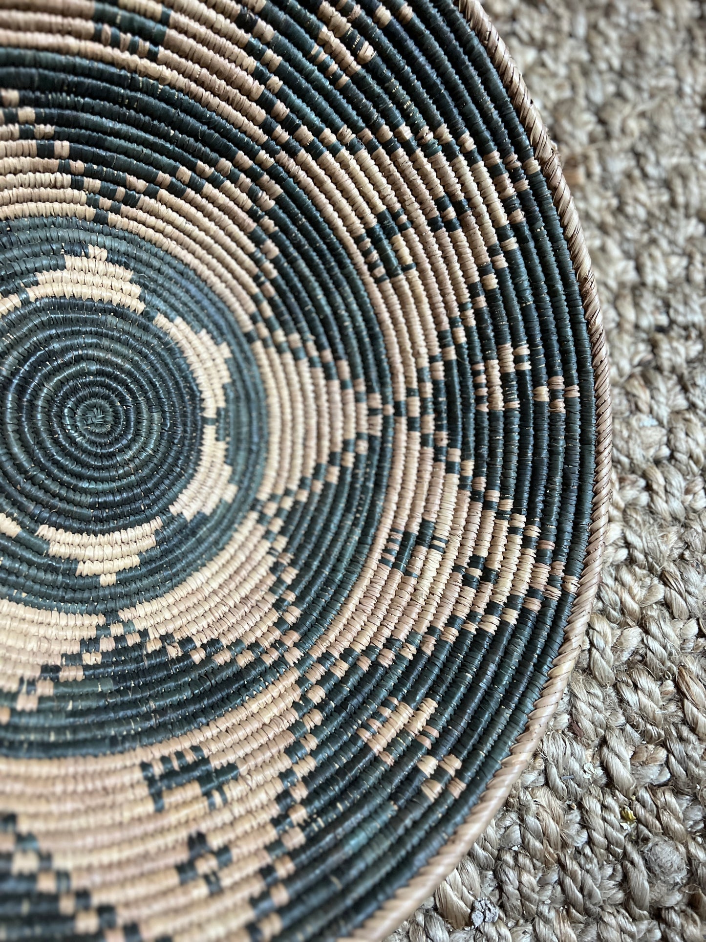 LARGE ASSORTED TRIBAL PALM PLATE