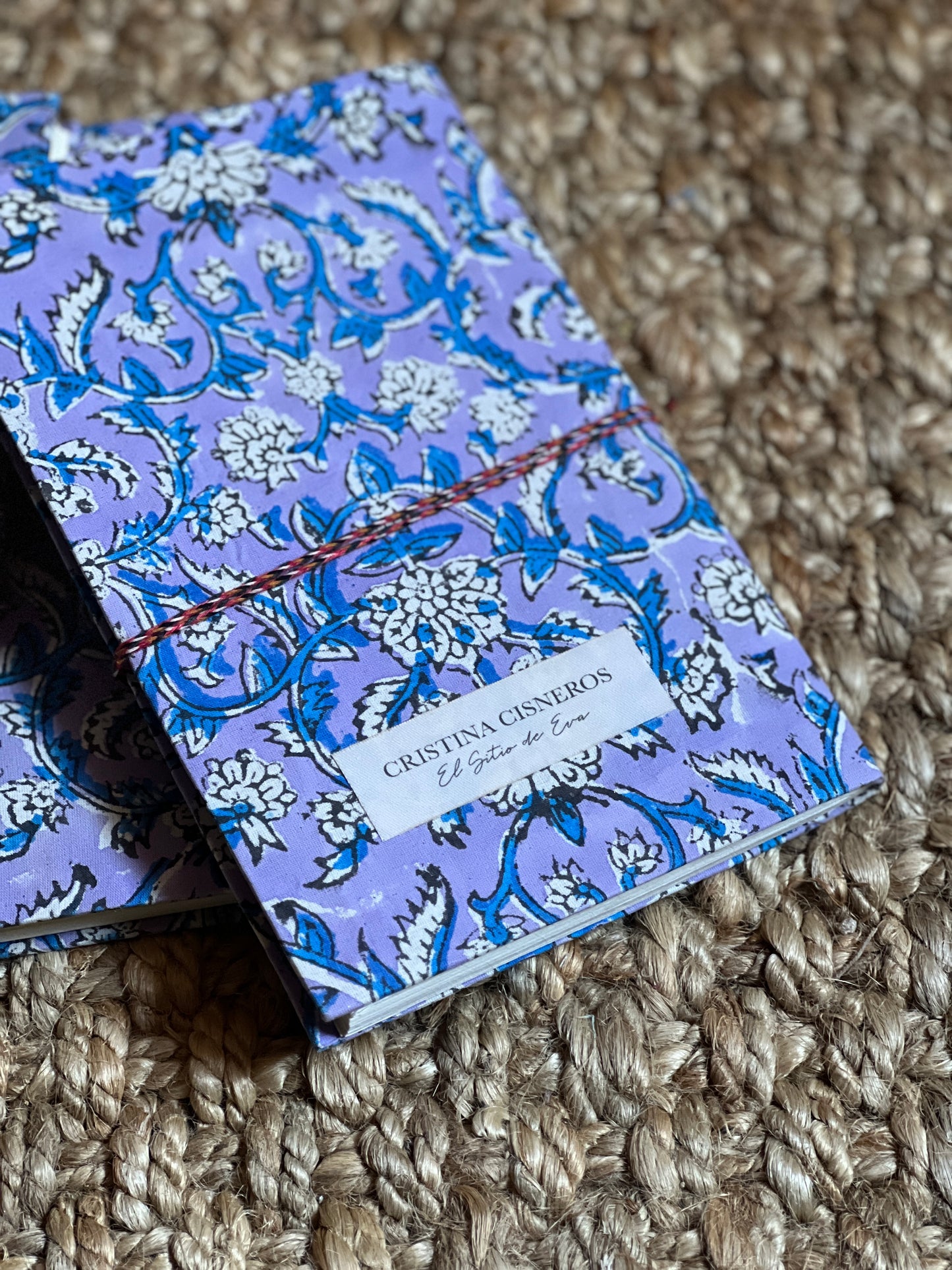 LILAC BLOCK PRINT NOTEBOOK