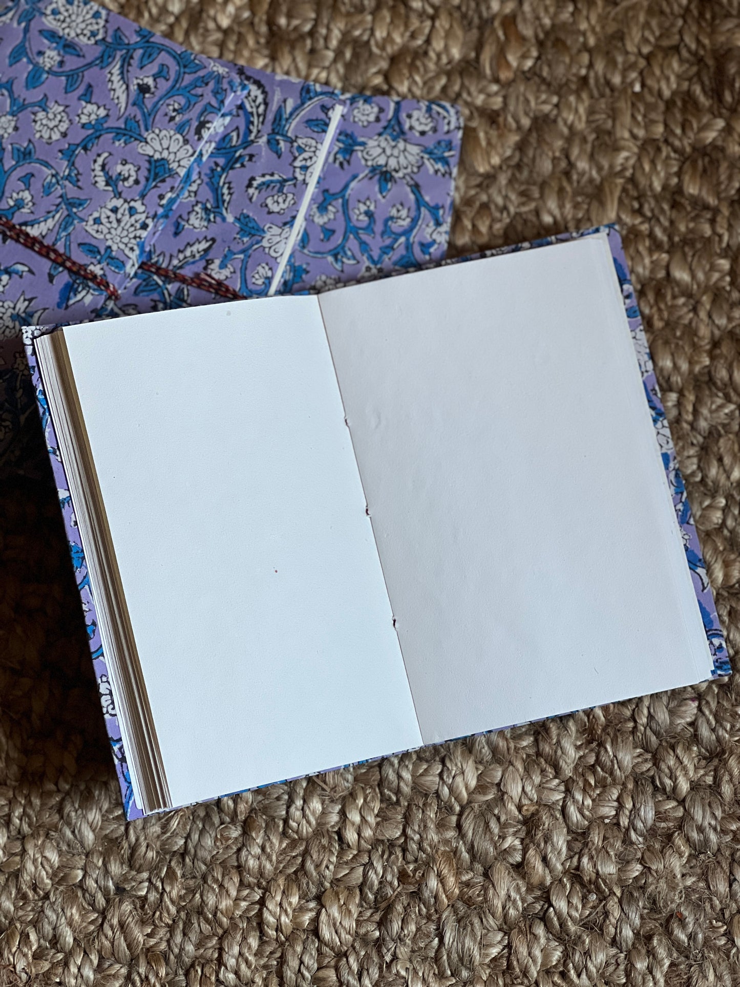 LILAC BLOCK PRINT NOTEBOOK