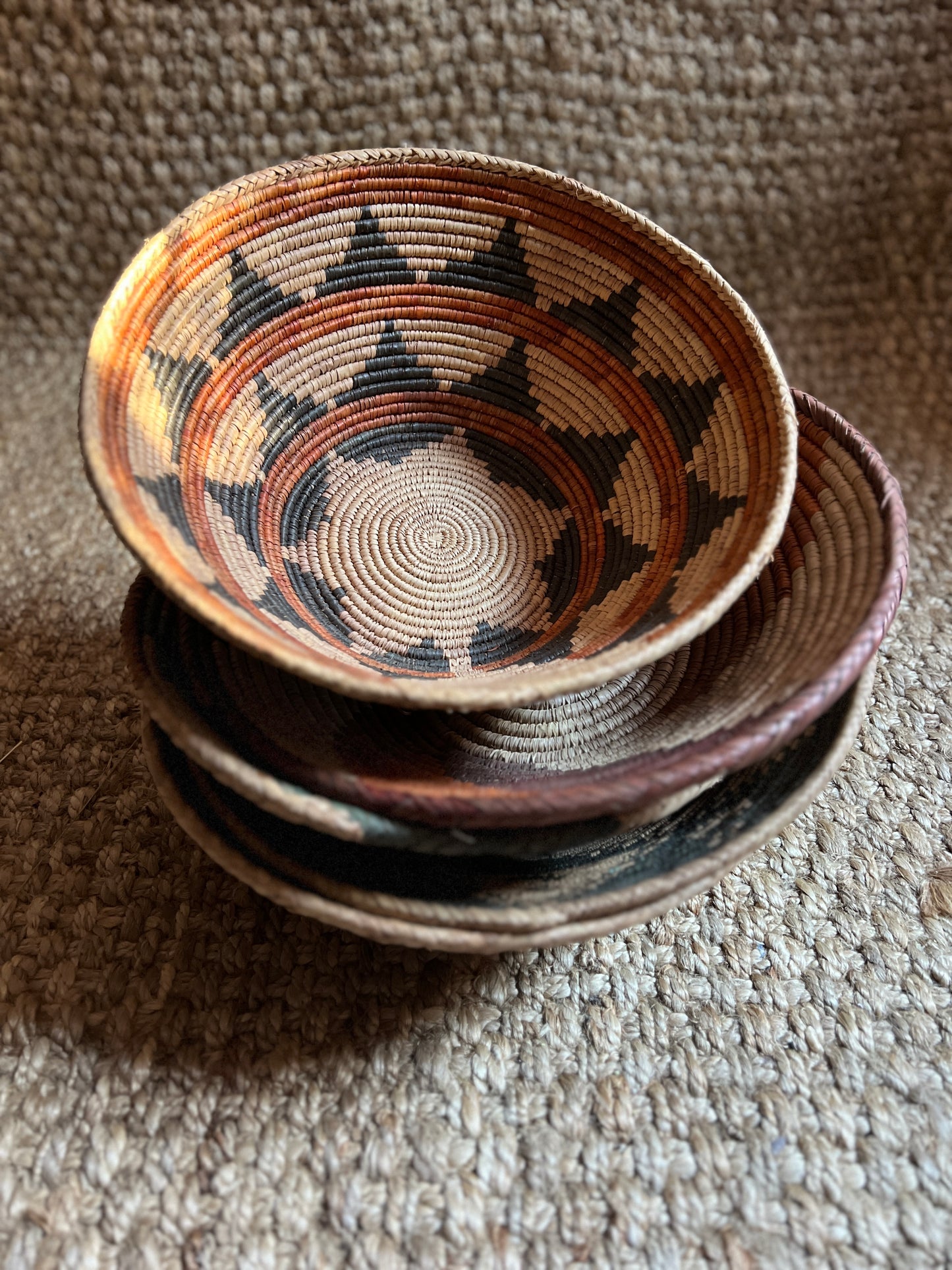 LARGE ASSORTED TRIBAL PALM PLATE
