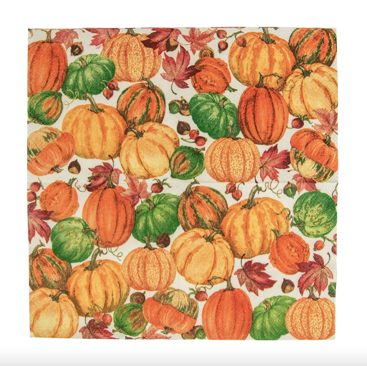 20 SERVILLETAS DE PAPEL DE COCKTAIL PUMPKIN FIELD