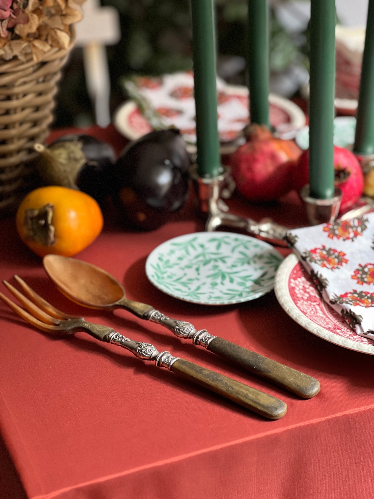 VINTAGE SALAD CUTLERY