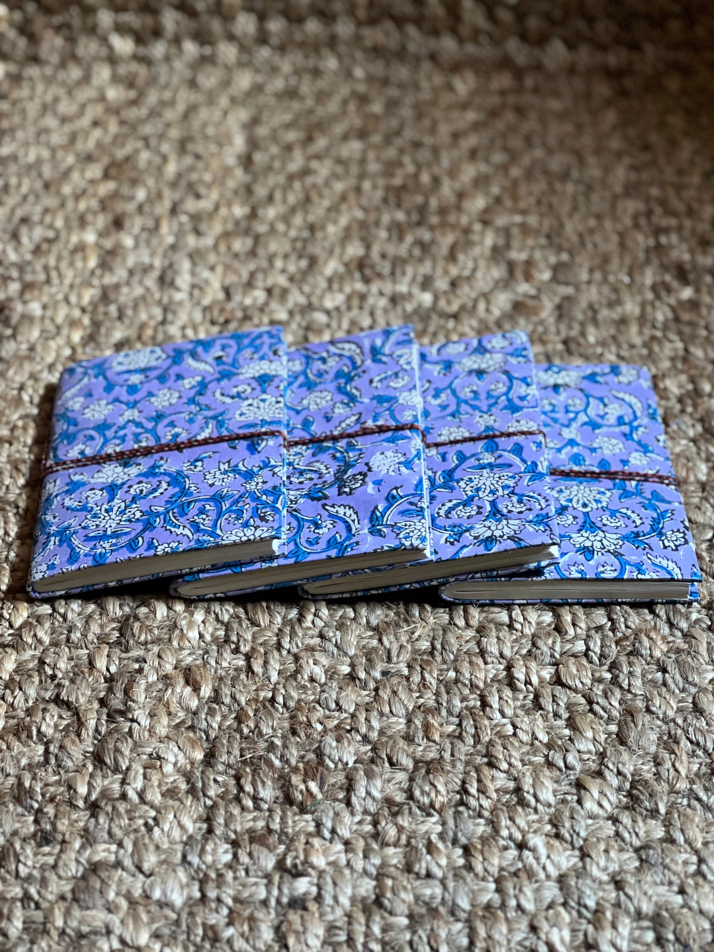 LILAC BLOCK PRINT NOTEBOOK