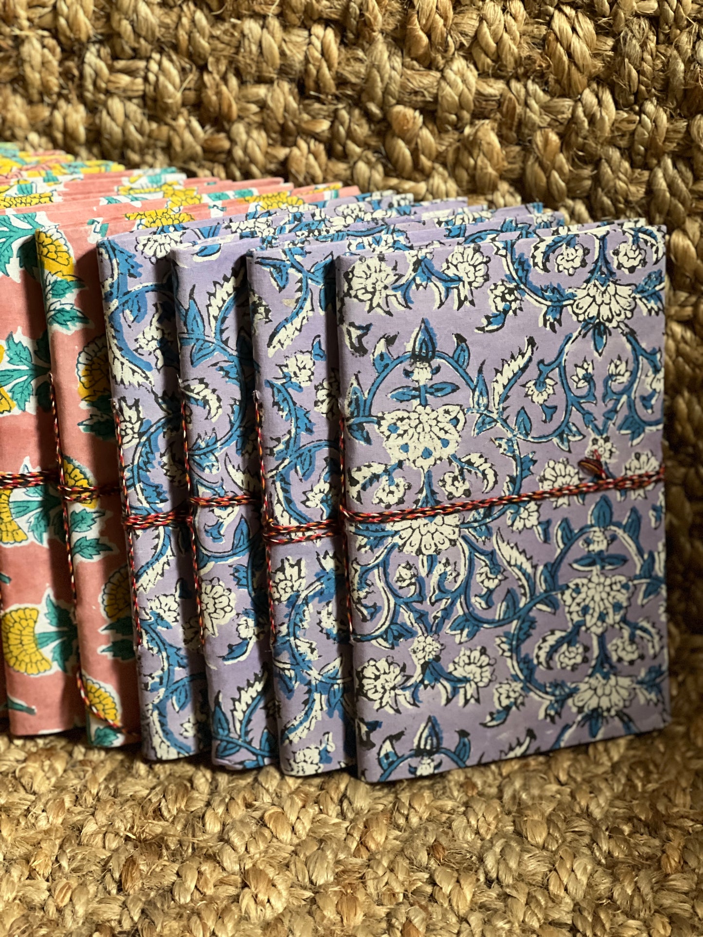 LILAC BLOCK PRINT NOTEBOOK