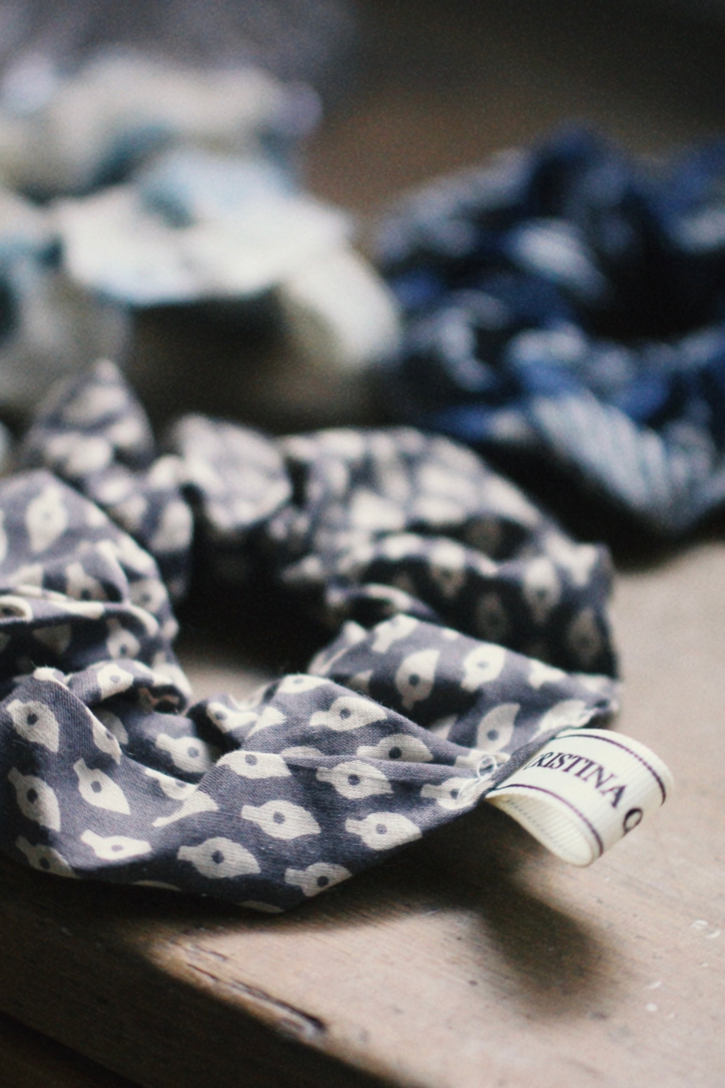 VARIED BLOCK PRINTED SCRUNCHIES