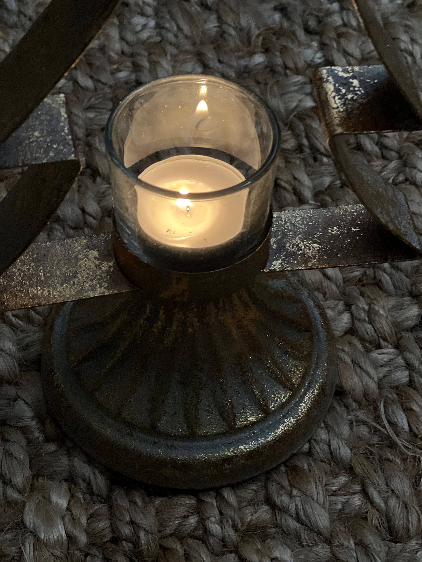 GOLDEN TREE CANDELABRA