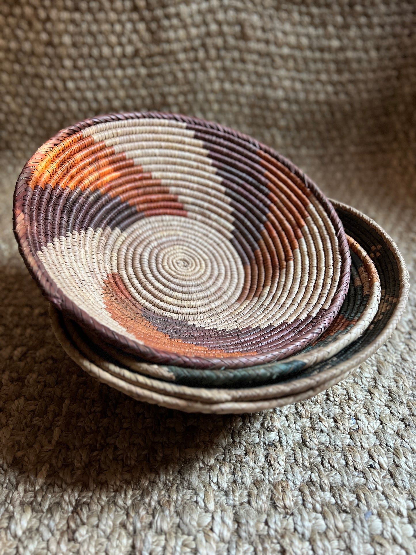 LARGE ASSORTED TRIBAL PALM PLATE
