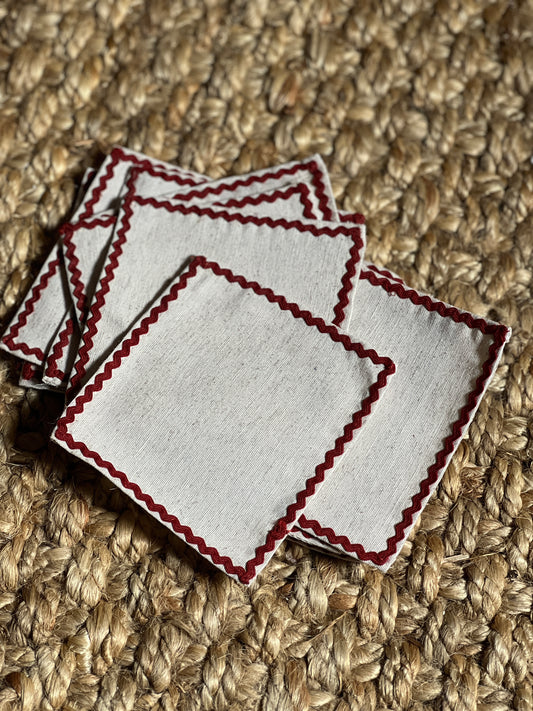 COTTON BREAD PLATE Bread Mats