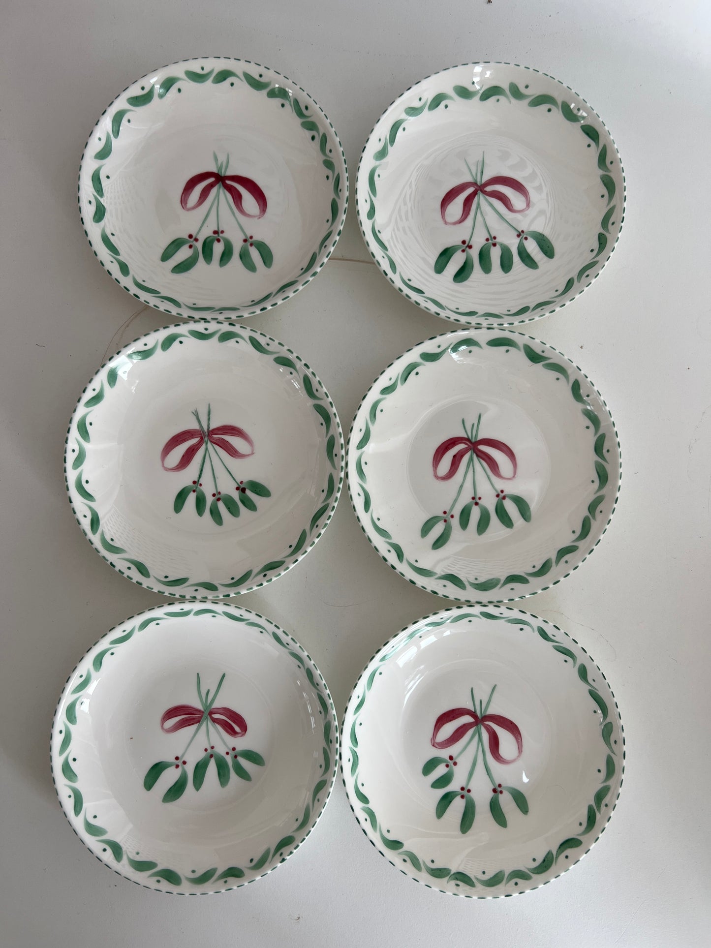 HAND PAINTED PORCELAIN CUTLERY REST