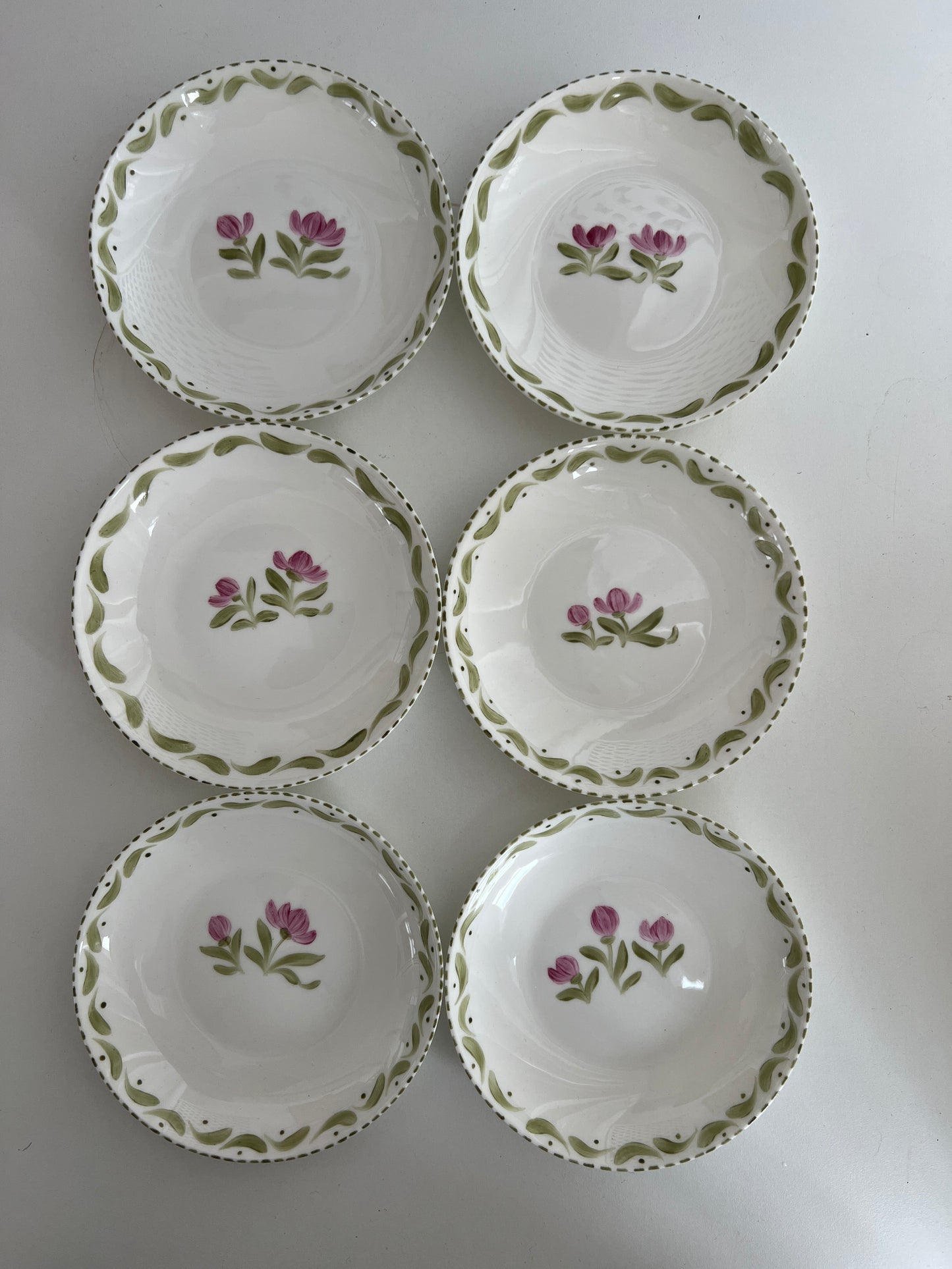 HAND PAINTED PORCELAIN CUTLERY REST