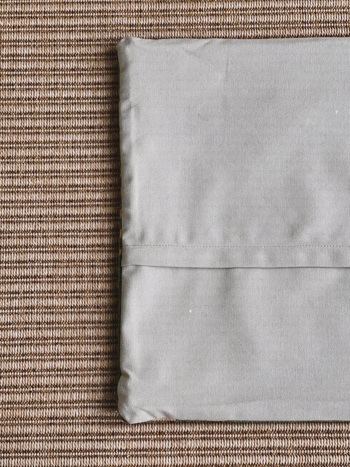 CORAL BRONZE FLORAL BLOCK PRINT RUFFLE CUSHION