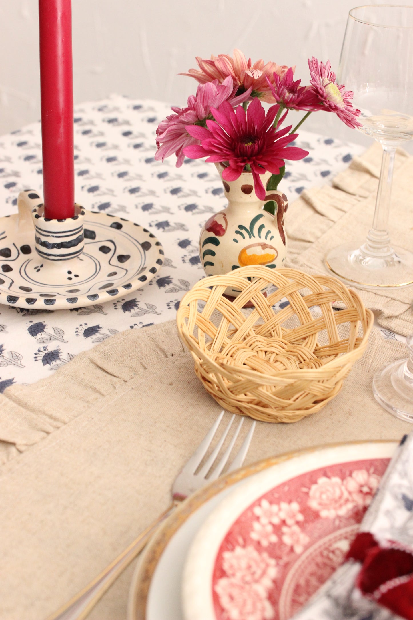 BRAIDED WICKER Bread Bin