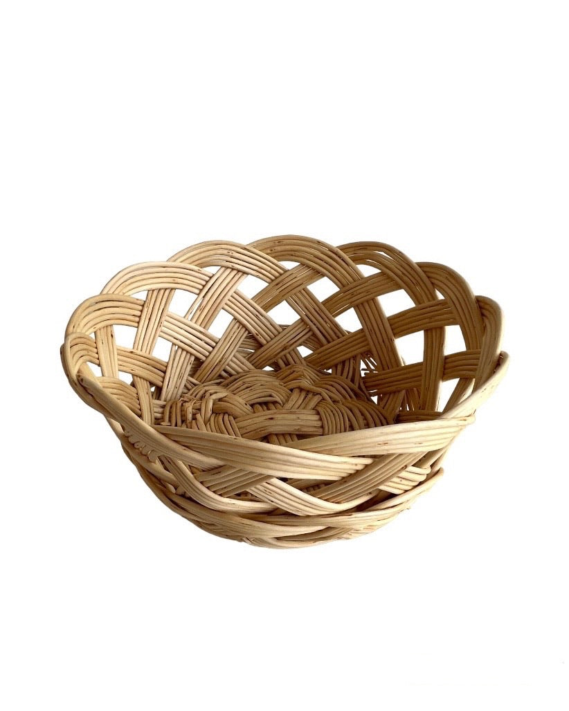 BRAIDED WICKER Bread Bin