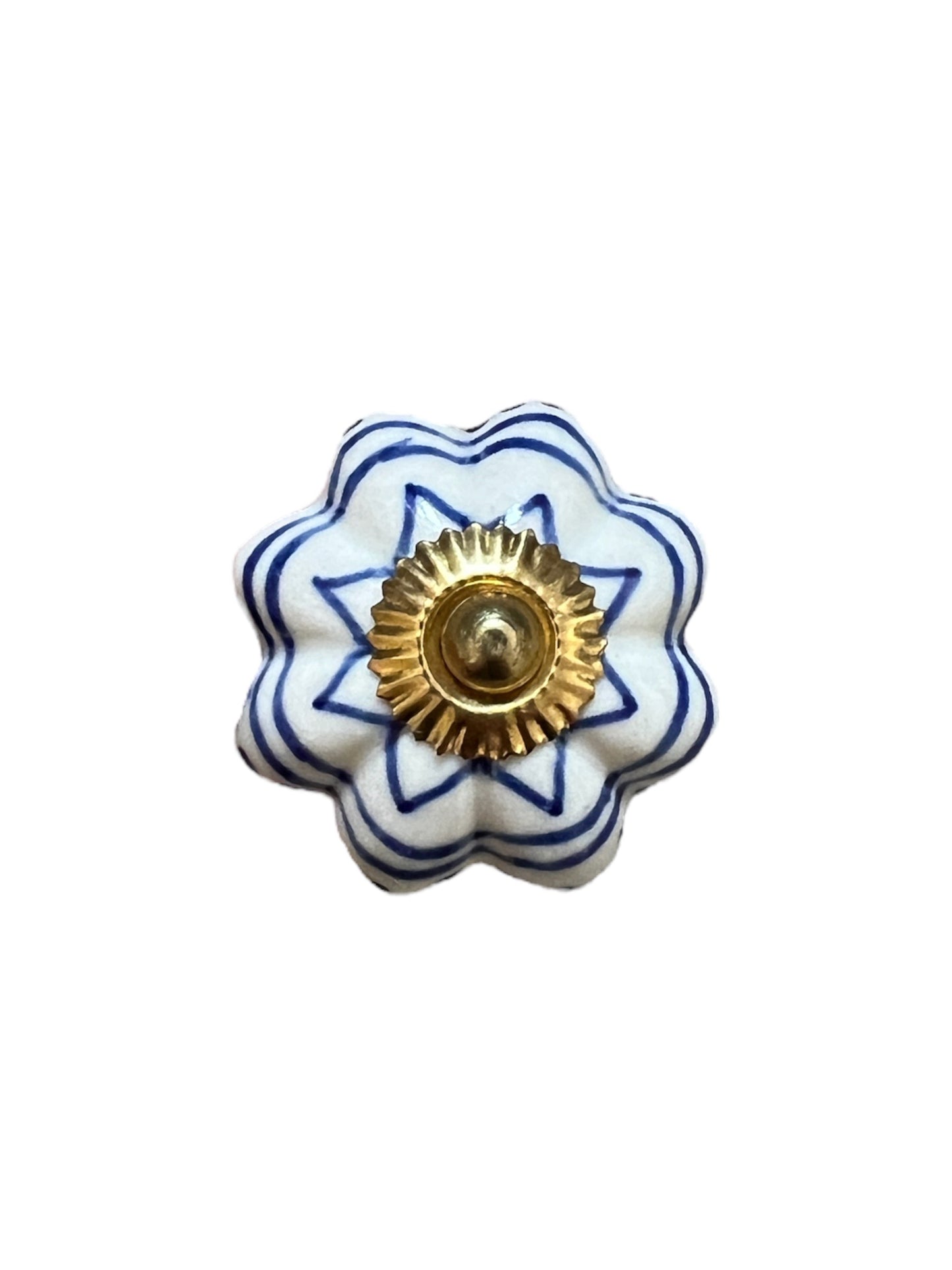 BLUE CERAMIC HANDLES