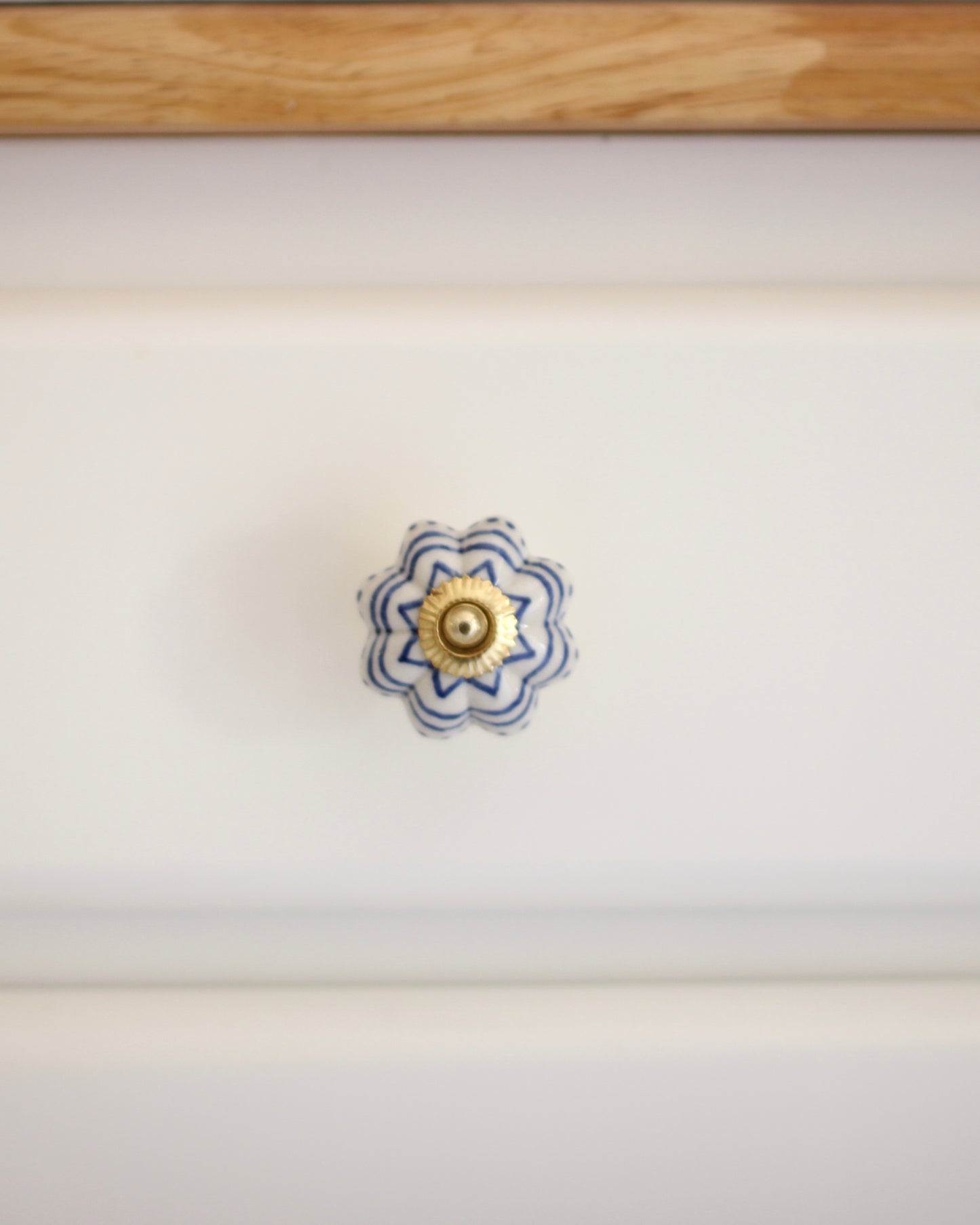 BLUE CERAMIC HANDLES