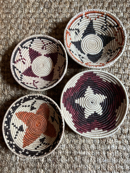 SMALL ASSORTED TRIBAL PALM BOWL