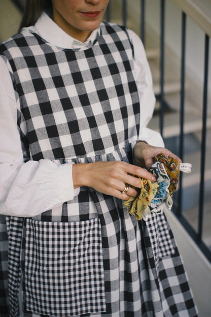 VARIED BLOCK PRINTED SCRUNCHIES