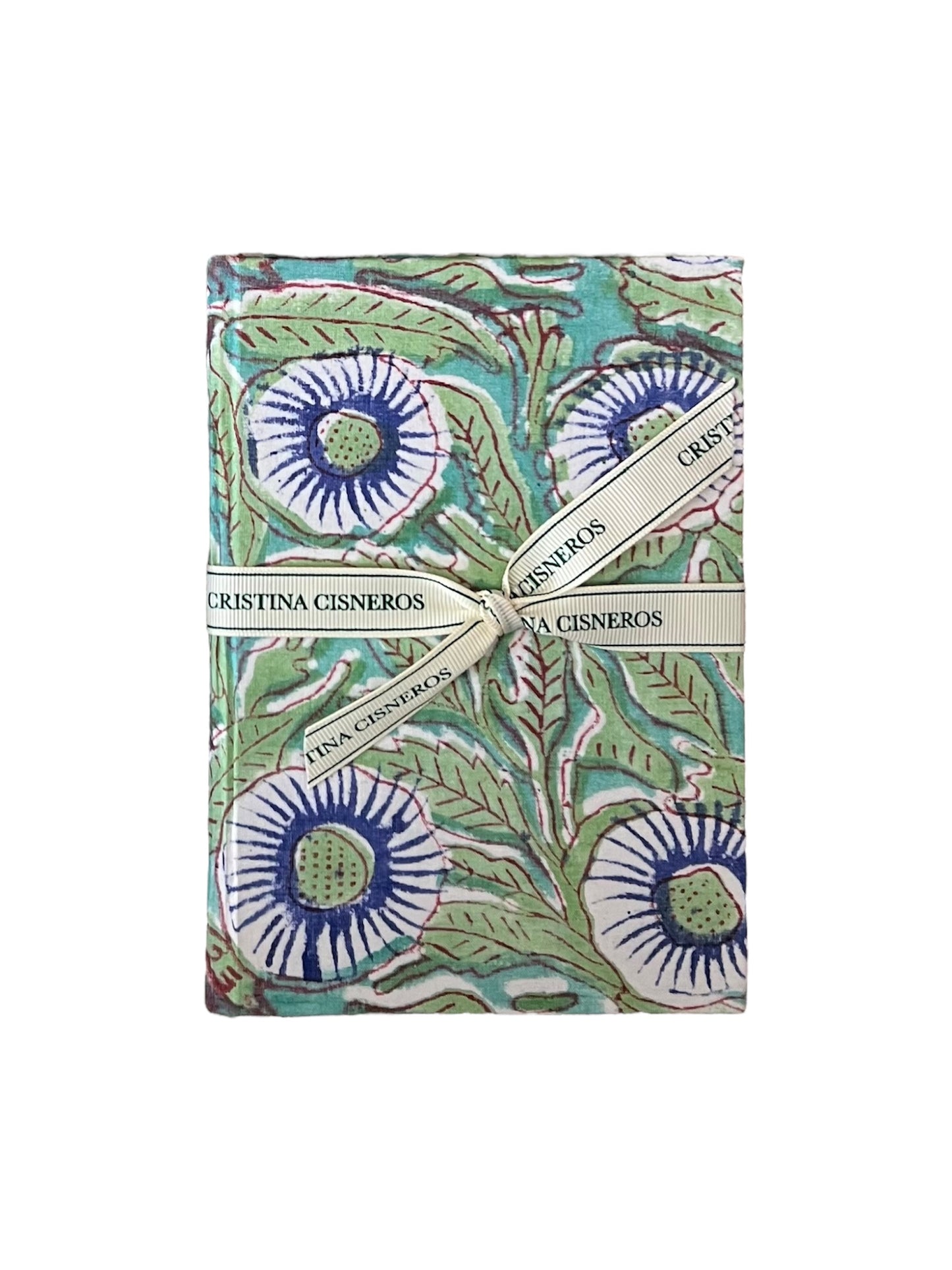 CUADERNO FORRADO TAPA DURA TURQUESA