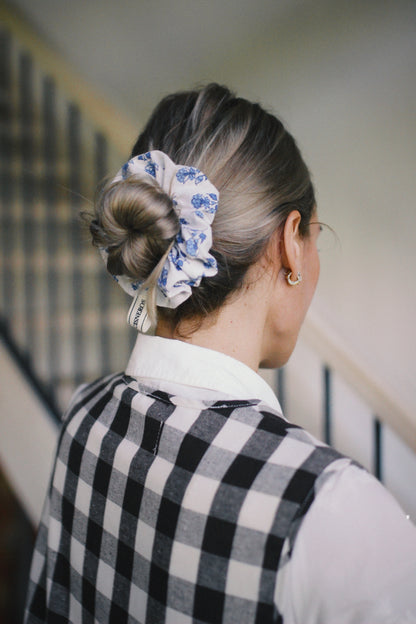 VARIED BLOCK PRINTED SCRUNCHIES