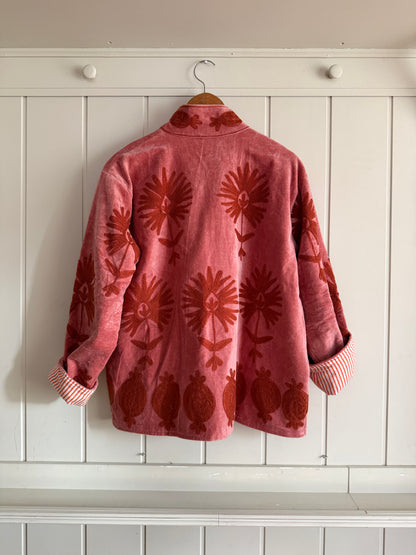 CHAQUETA SUZANI BORDADA A MANO DE TERCIOPELO 06