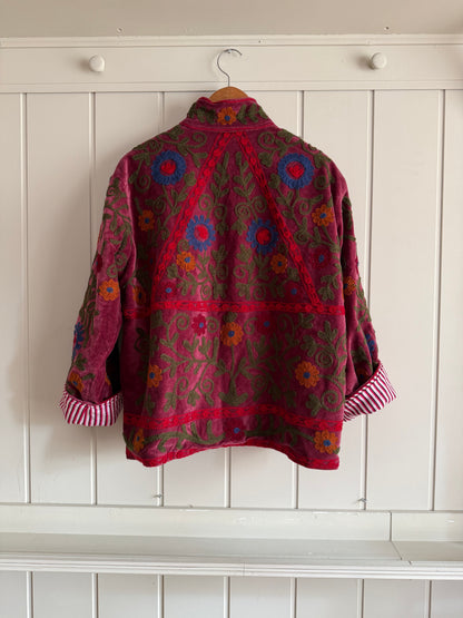 CHAQUETA SUZANI BORDADA A MANO DE TERCIOPELO 03