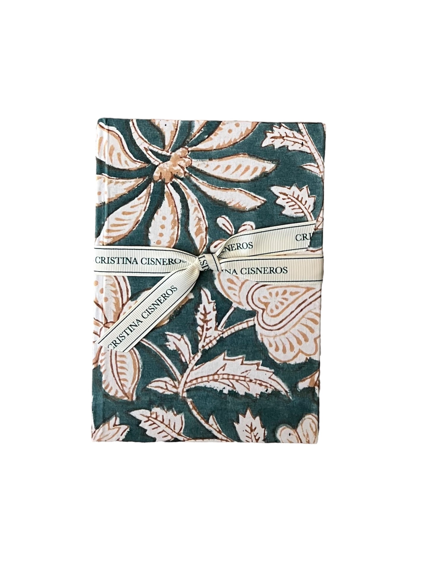 CUADERNO FORRADO TAPA DURA TURQUESA OSCURO