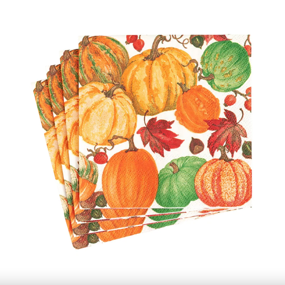 20 SERVILLETAS DE PAPEL DE COCKTAIL PUMPKIN FIELD