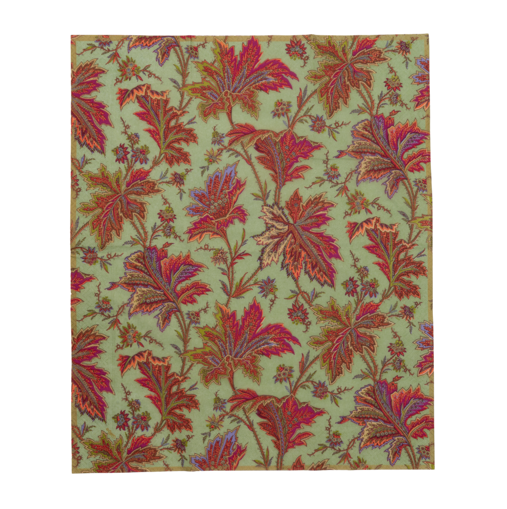 15 SERVILLETAS DE PAPEL PAISLEY LEAVES SAGE GREEN
