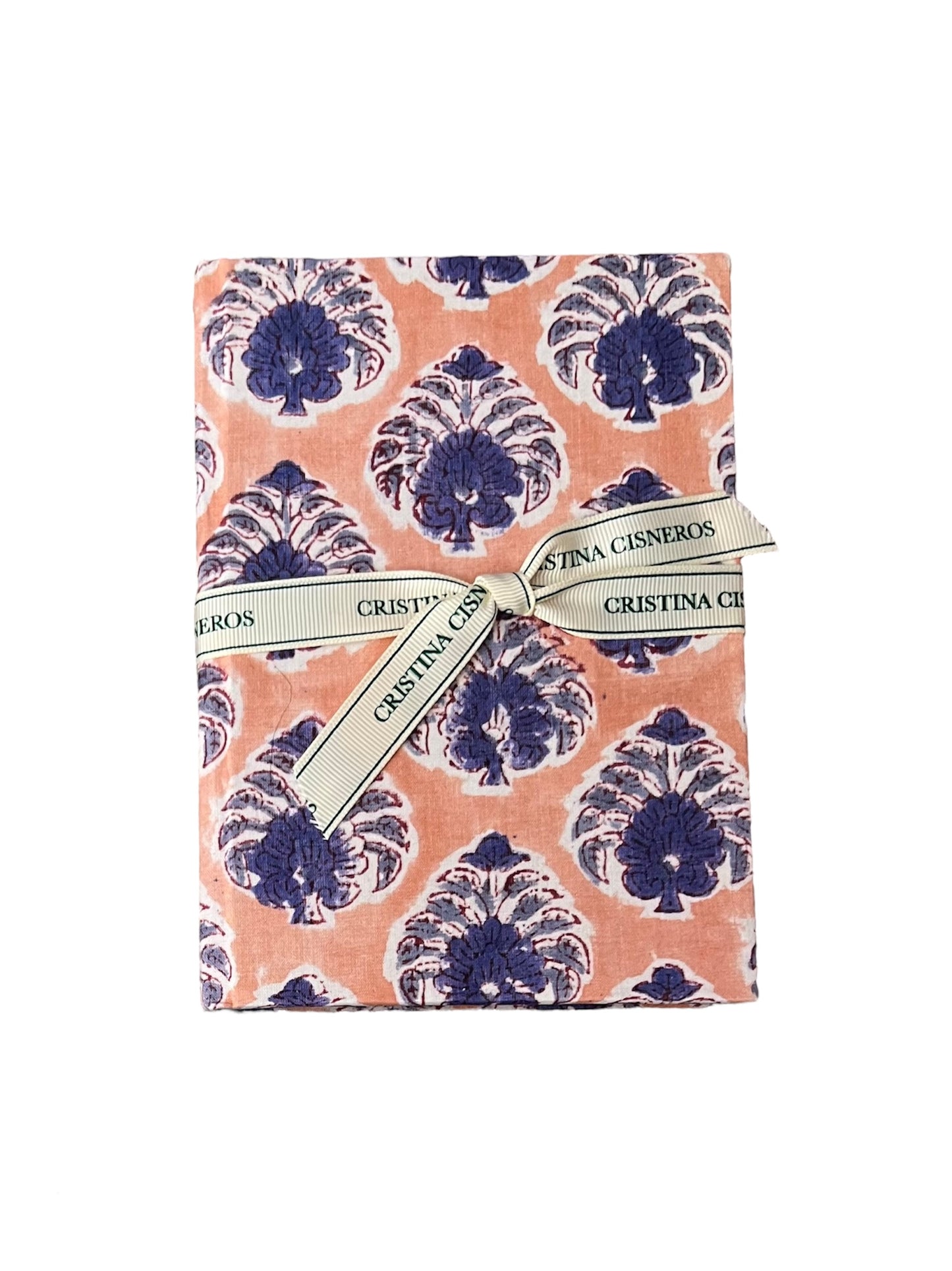 CUADERNO FORRADO TAPA DURA ROSA EMPOLVADO