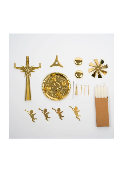 CARRUSEL VELAS ADORNO NAVIDEÑO