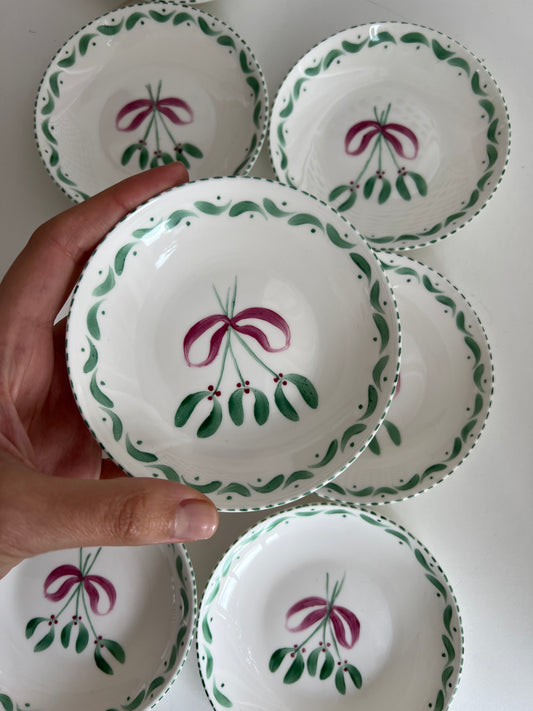 HAND PAINTED PORCELAIN CUTLERY REST