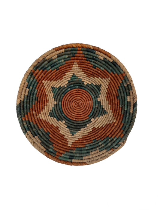 LARGE ASSORTED TRIBAL PALM PLATE