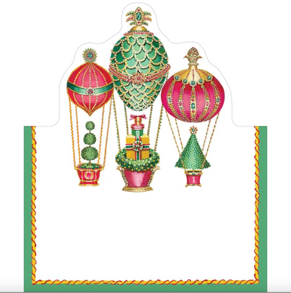 TARJETAS DE SITIO NAVIDEÑAS CHRISTMAS IN THE AIR – PACK DE 8