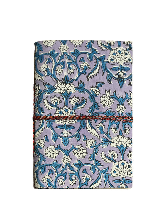 LILAC BLOCK PRINT NOTEBOOK