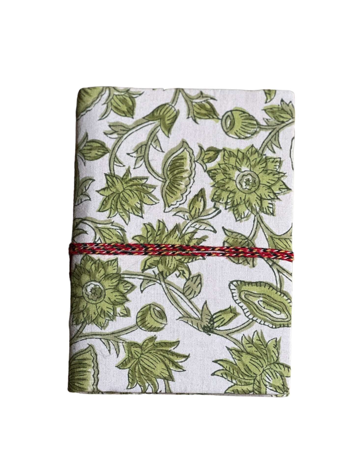 GREEN LINED NOTEBOOK