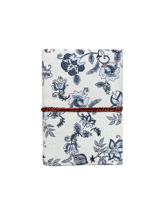 BLUE WHITE LINED NOTEBOOK
