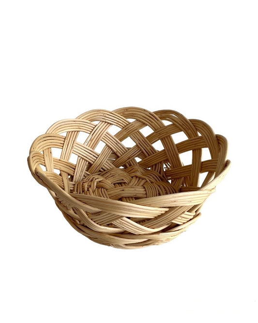 BRAIDED WICKER Bread Bin